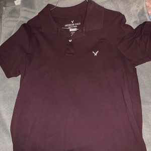 American eagle collard shirt